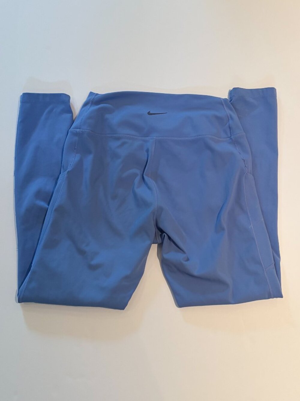 Nike Blue High Rise Pocket Leggings Size M